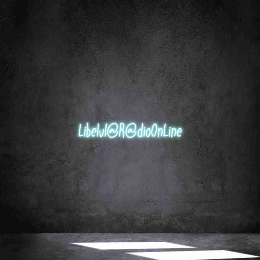 Neon personalizado: Libelul@R@dio...