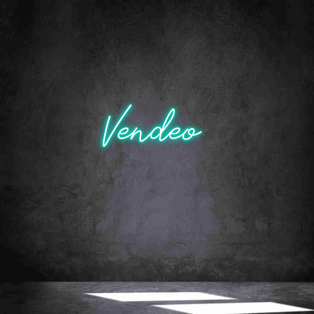 Neon personalizado: Vendeo
