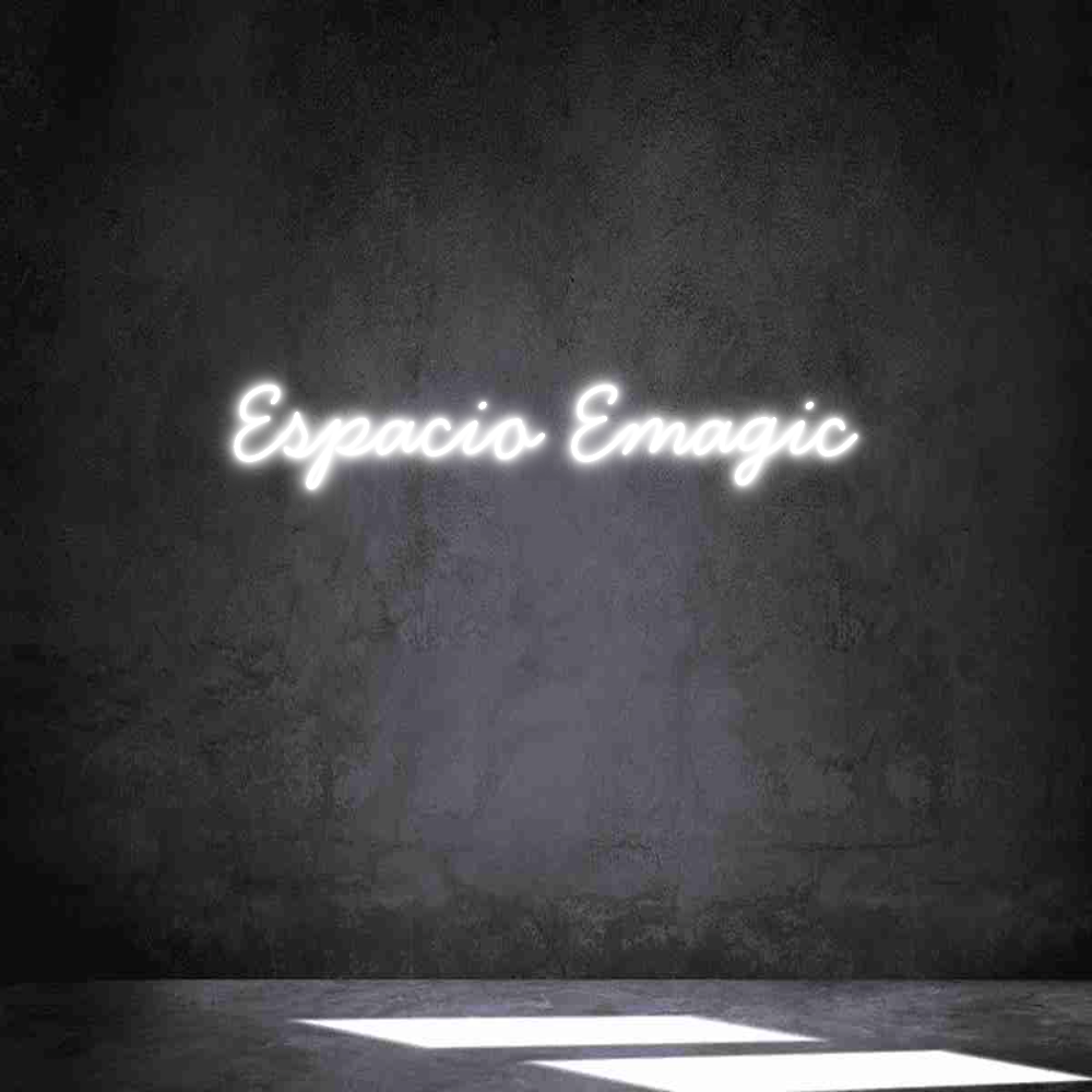 Neon personalizado: Espacio Emagic