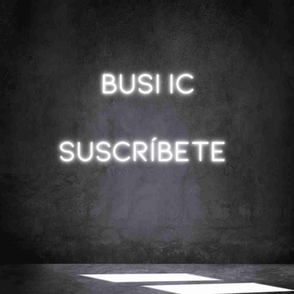 Neon personalizado:  BUSI IC 

...