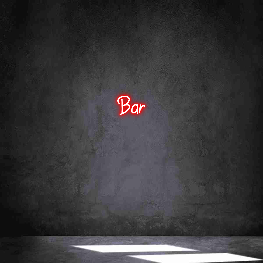 Neon personalizado: Bar