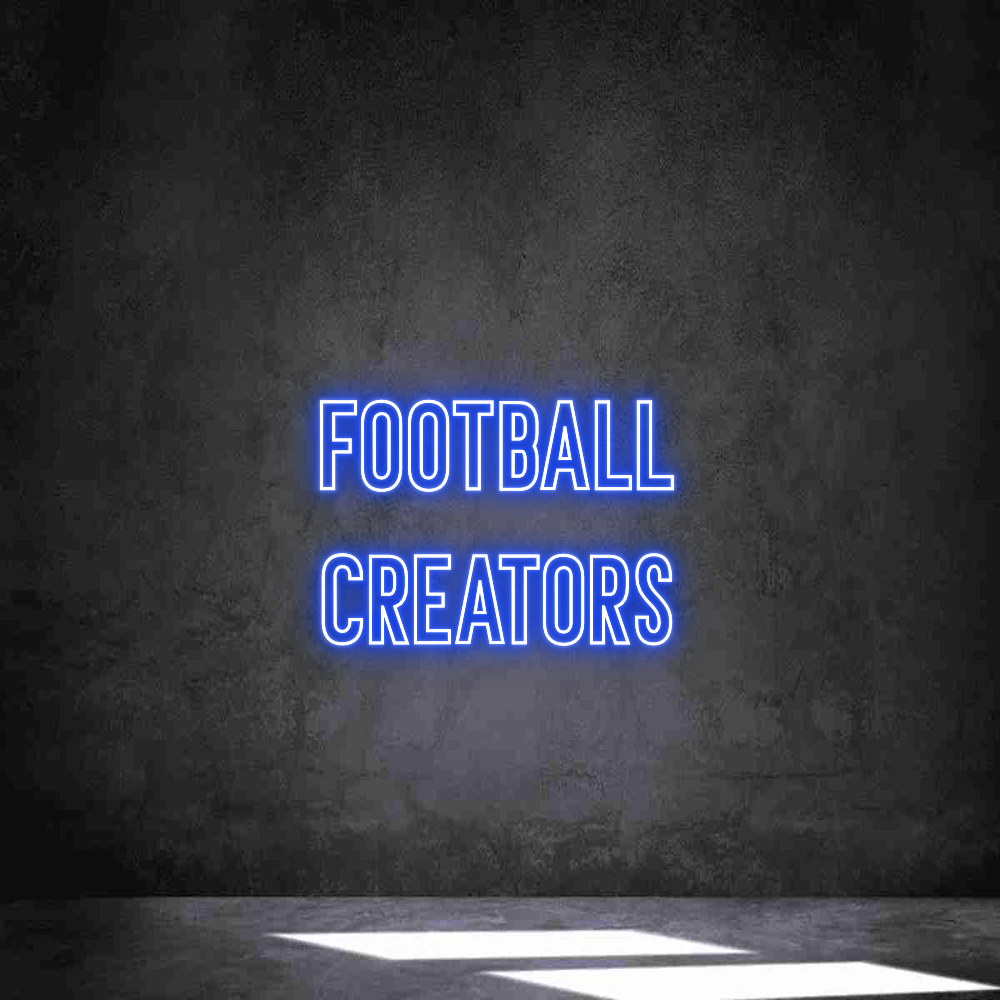 Neon personalizado: FOOTBALL
CRE...