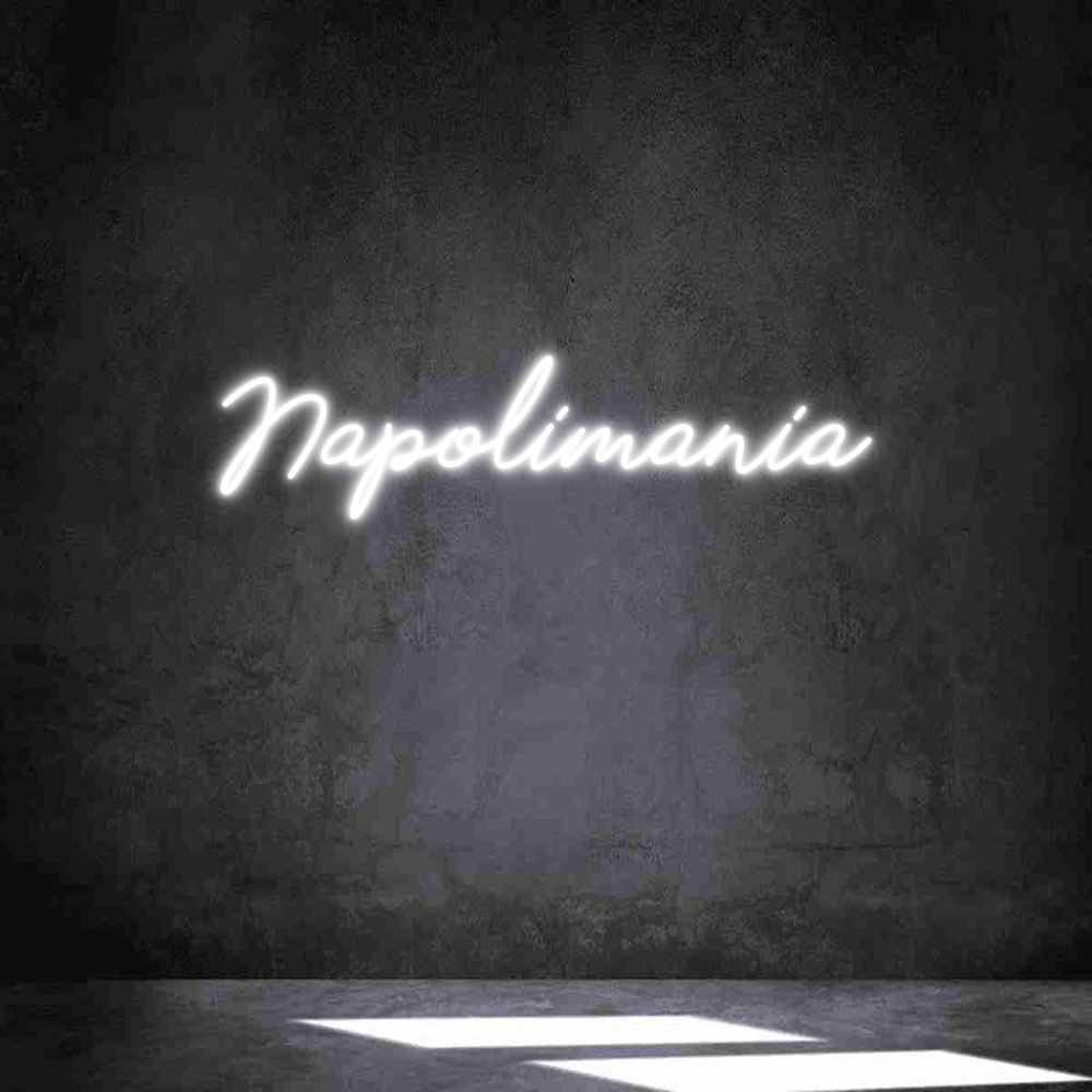 Neon personalizado: Napolimania