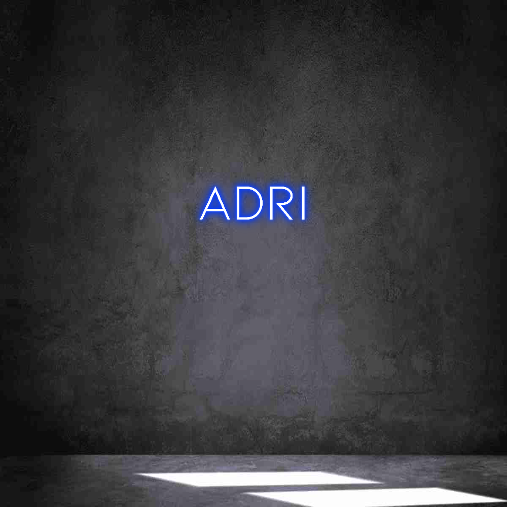 Neon personalizado: adri
