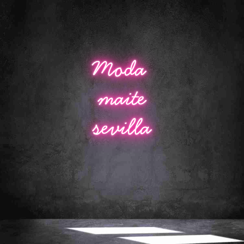 Neon personalizado: Moda 
maite...