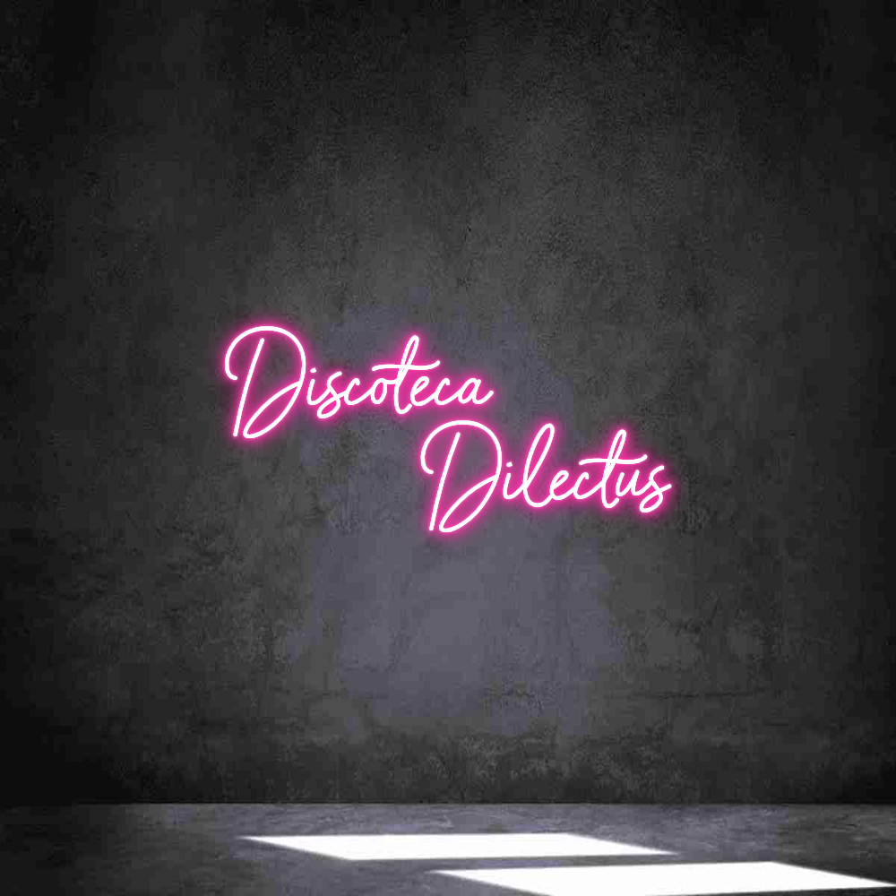 Neon personalizado: Discoteca
  ...