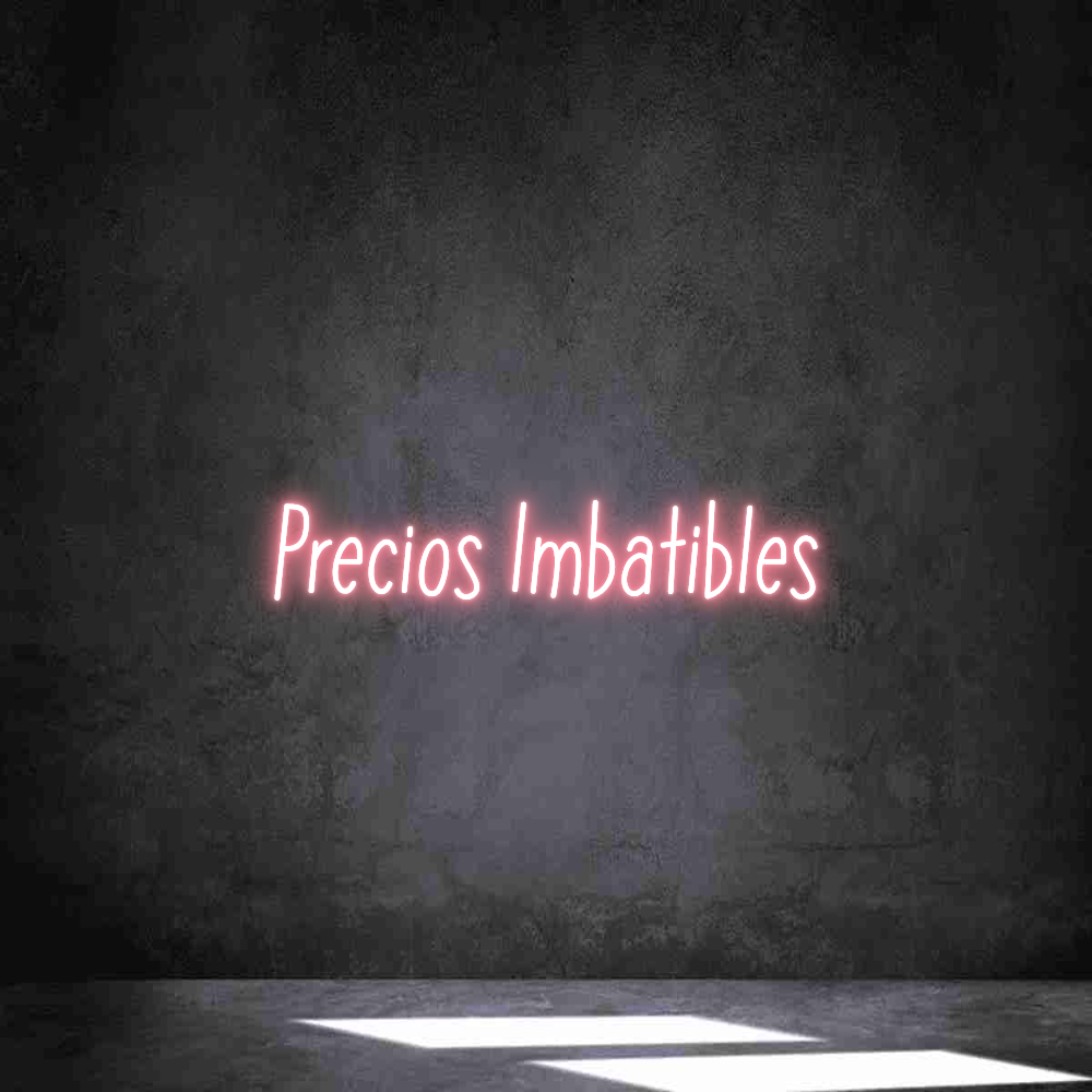 Neon personalizado: Precios Imbat...
