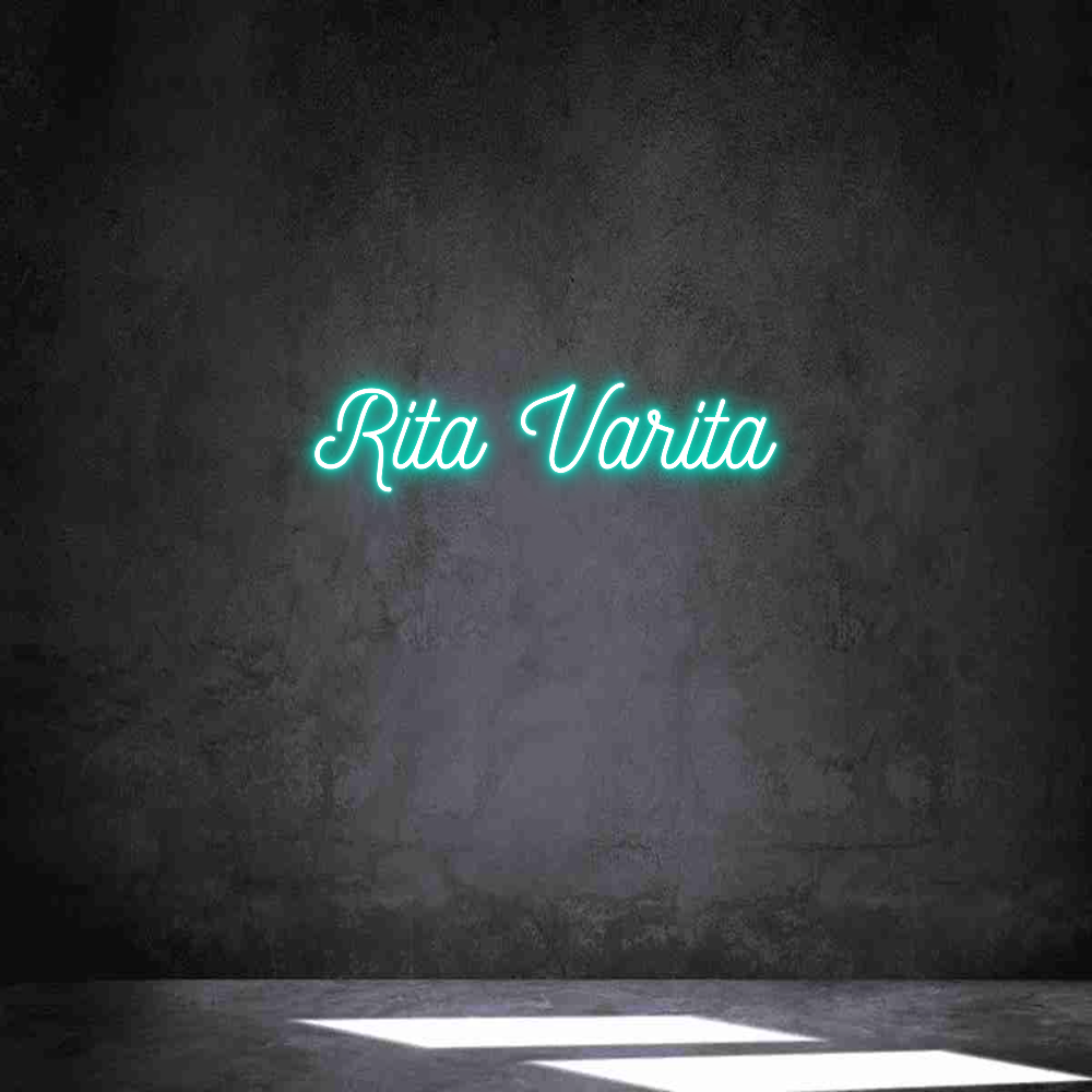 Neon personalizado: Rita Varita