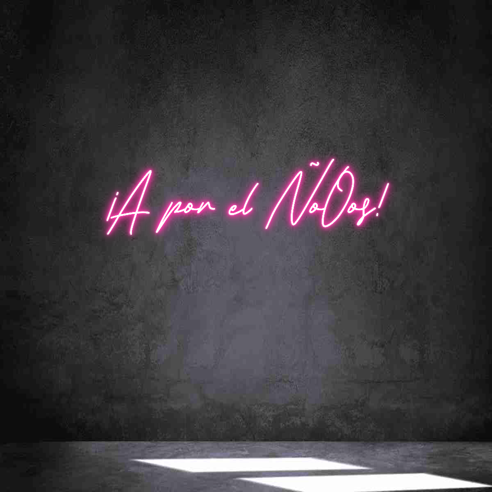 Neon personalizado: ¡A por el ÑoO...
