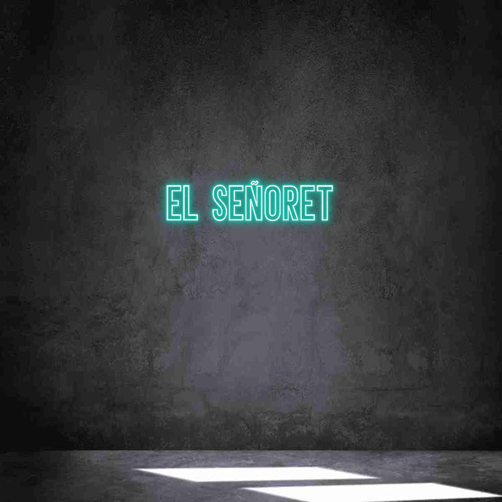 Neon personalizado: el señoret