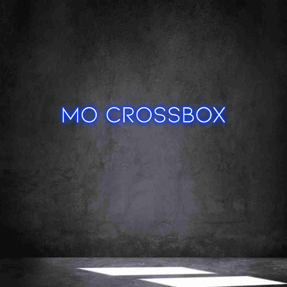 Neon personalizado: Mo CrossBox