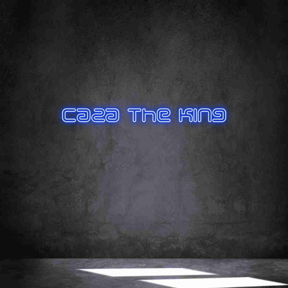 Neon personalizado: Caza The King