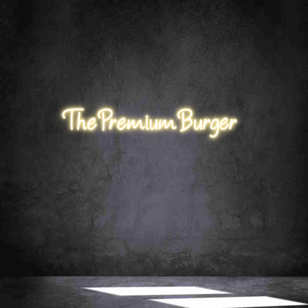 Neon personalizado: ThePremiumBur...