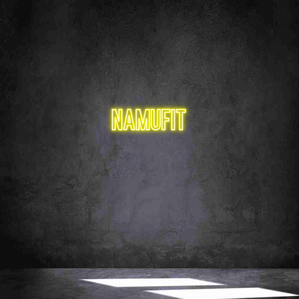 Neon personalizado: NAMUFIT