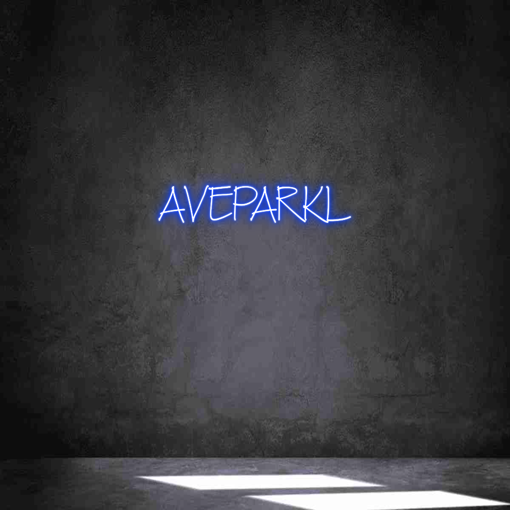 Neon personalizado:  AVEPARKL