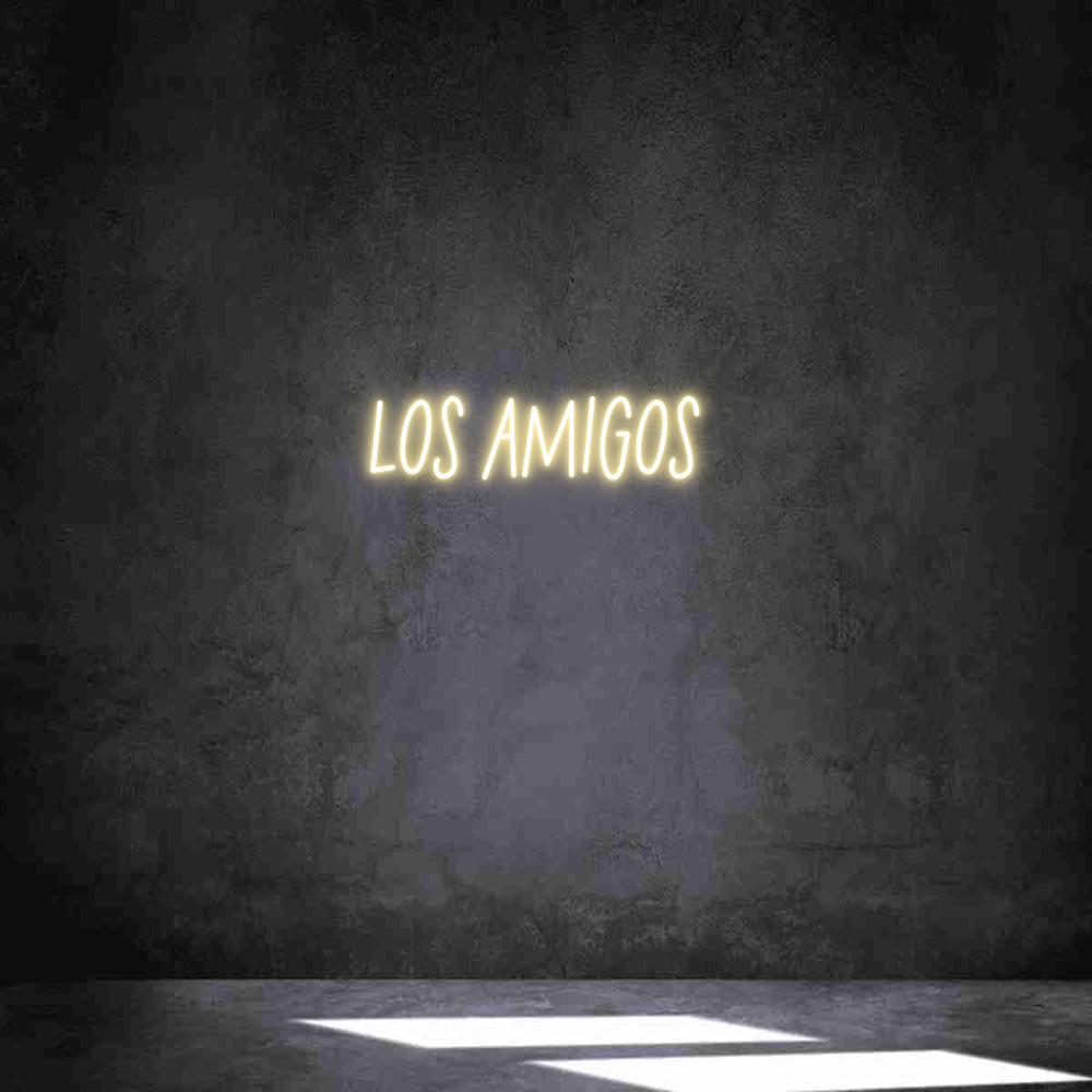 Neon personalizado: LOS AMIGOS