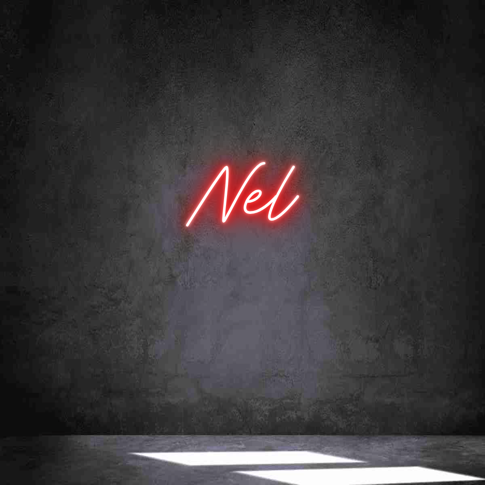Neon personalizado: Nel