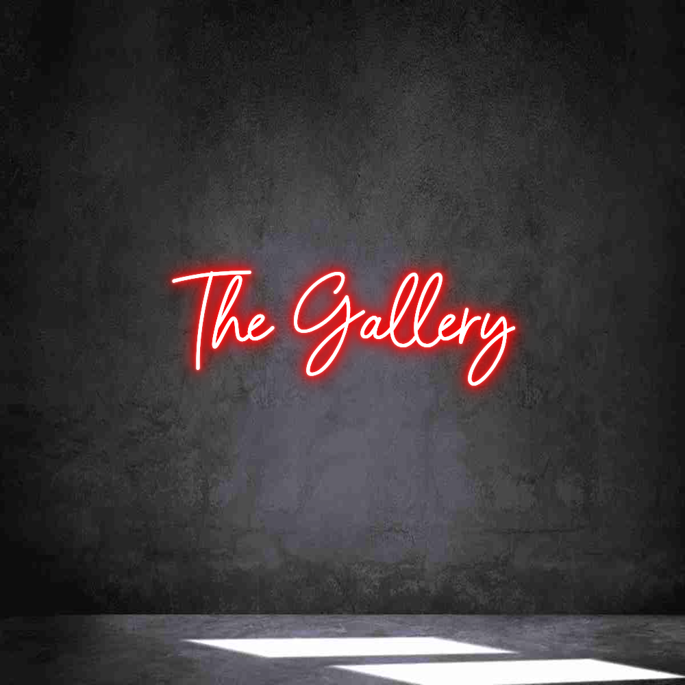 Neon personalizado: The Gallery