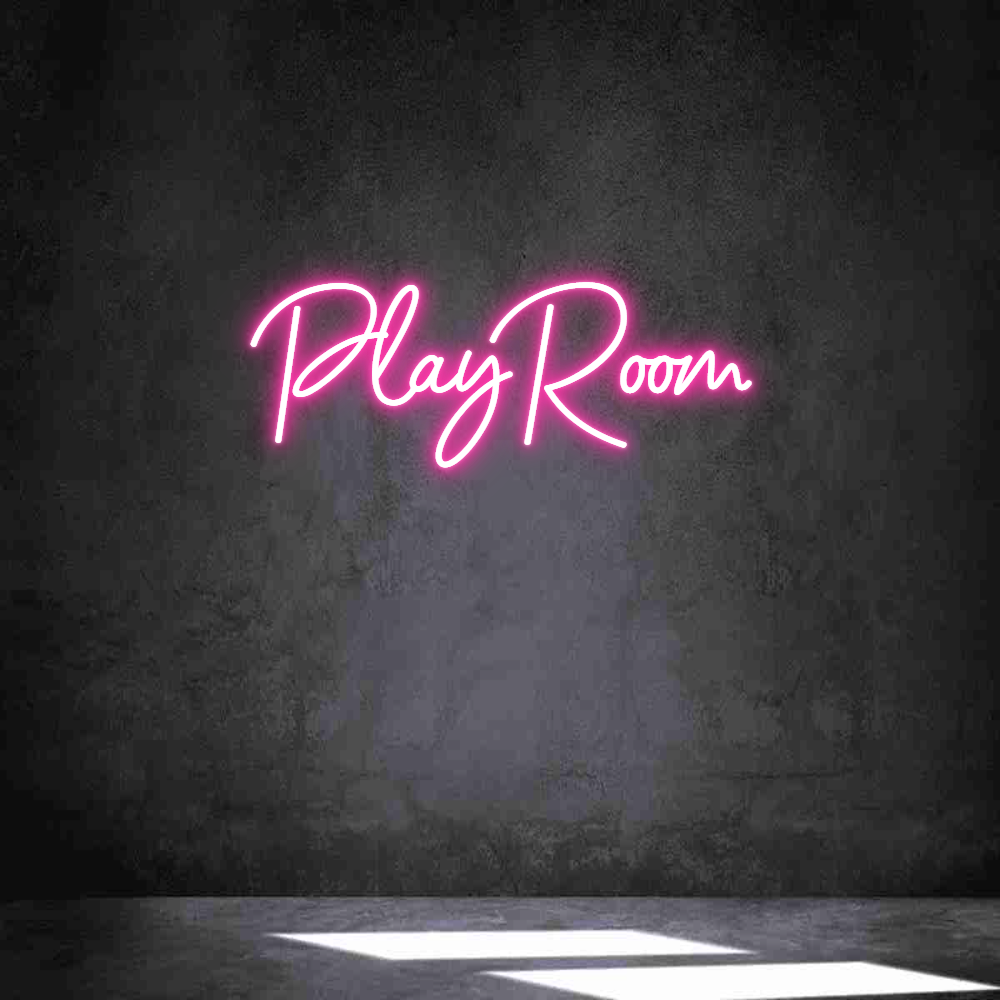 Neon personalizado: PlayRoom