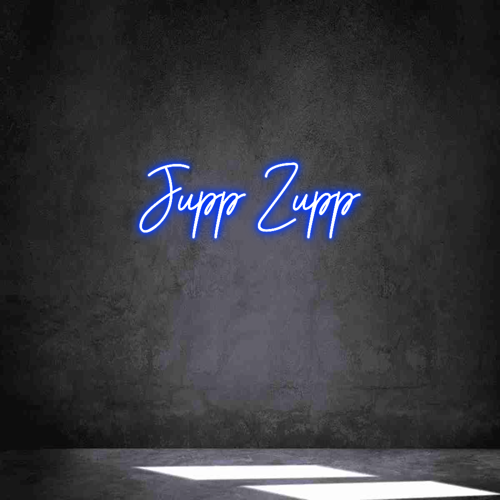 Neon personalizado: Jupp Zupp