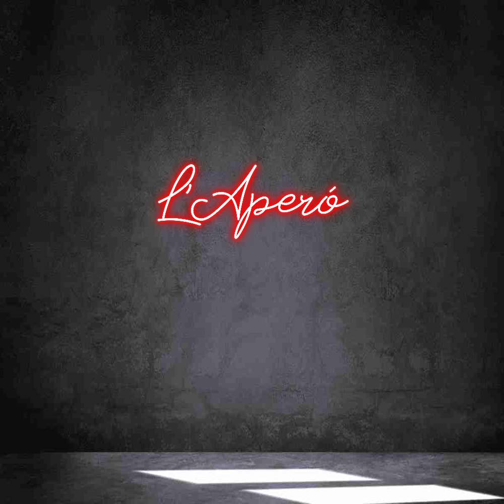 Neon personalizado: L'Aperó
