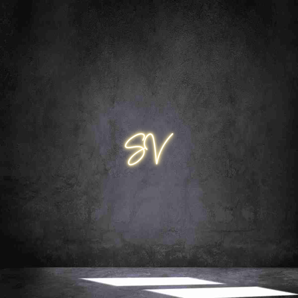 Neon personalizado: SV
