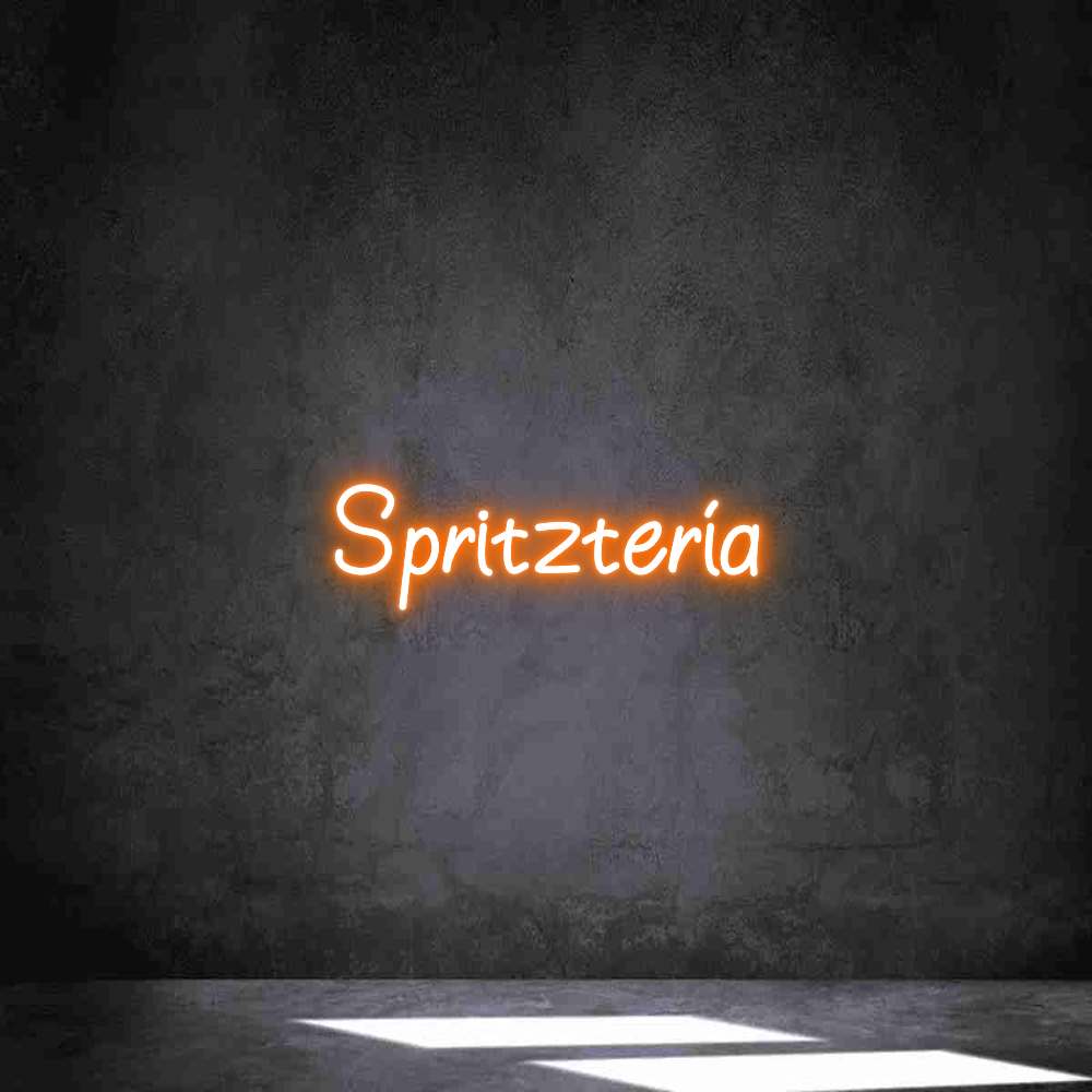 Neon personalizado: Spritztería