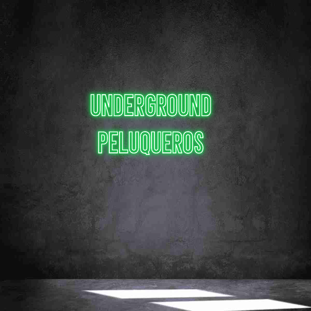 Neon personalizado: UNDERGROUND ...