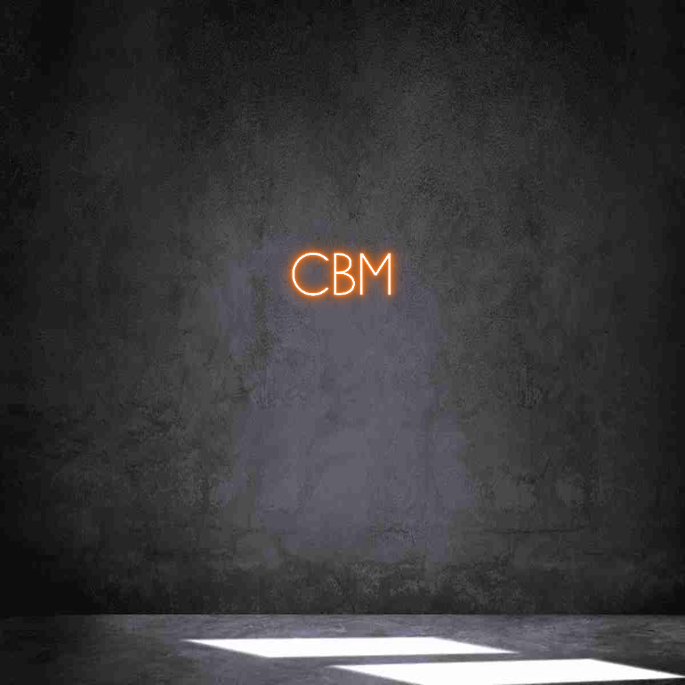 Neon personalizado: CBM