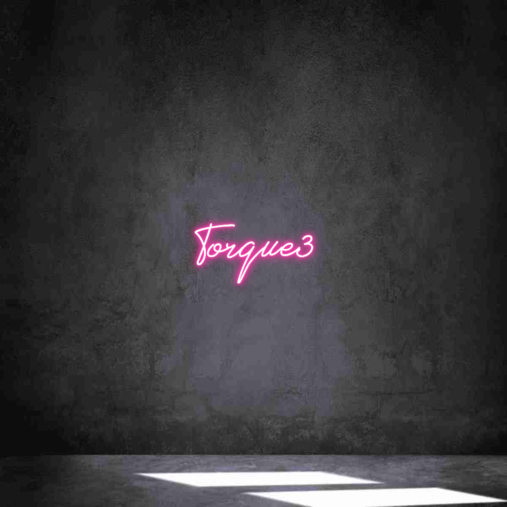 Neon personalizado: Torque3