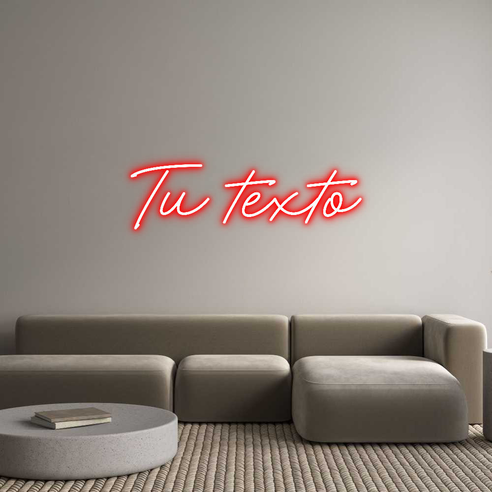 Neon personalizado: Tu texto