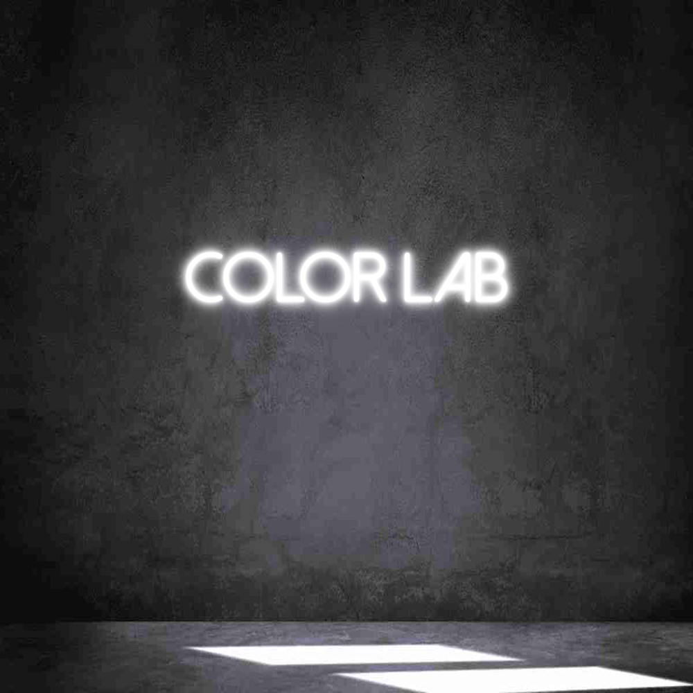 Neon personalizado: Color Lab