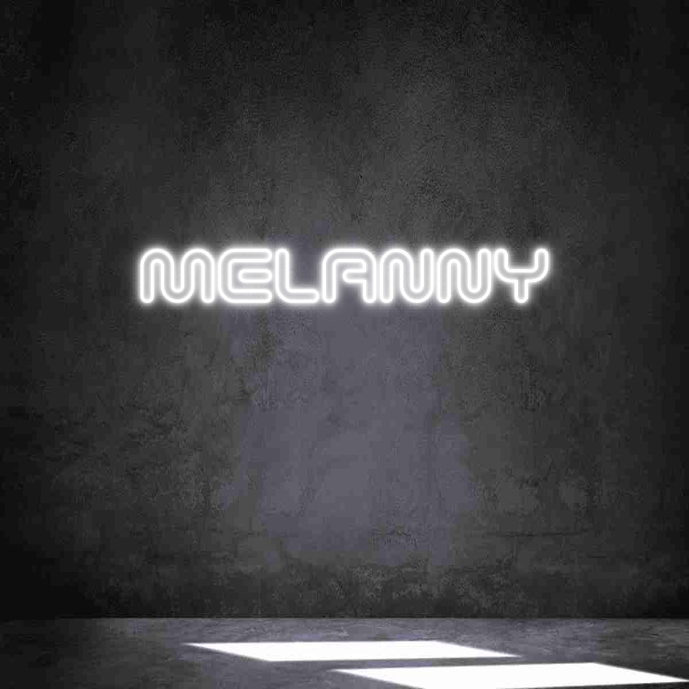 Neon personalizado: MELANNY