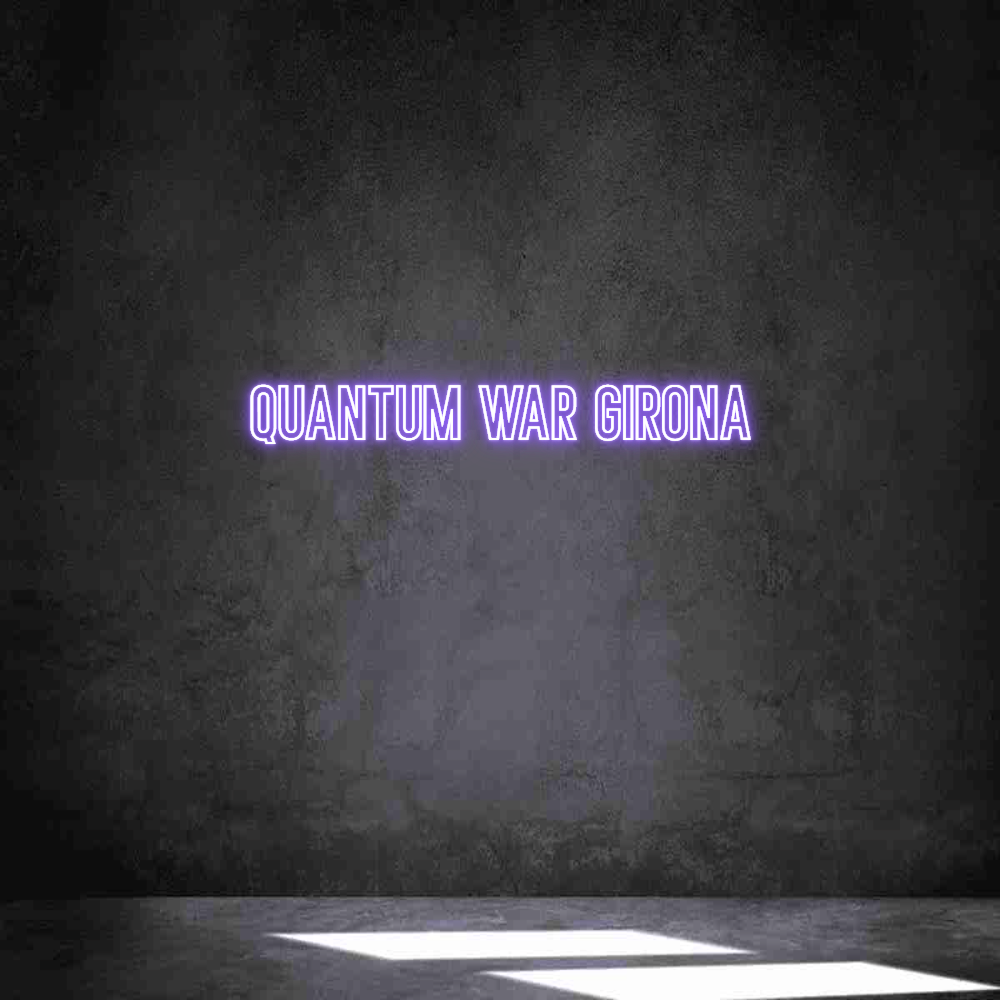 Neon personalizado: QUANTUM WAR G...
