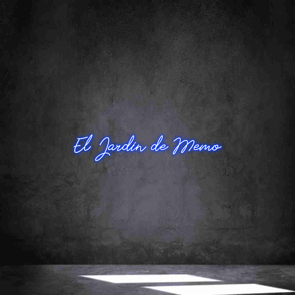 Neon personalizado: El Jardín de ...