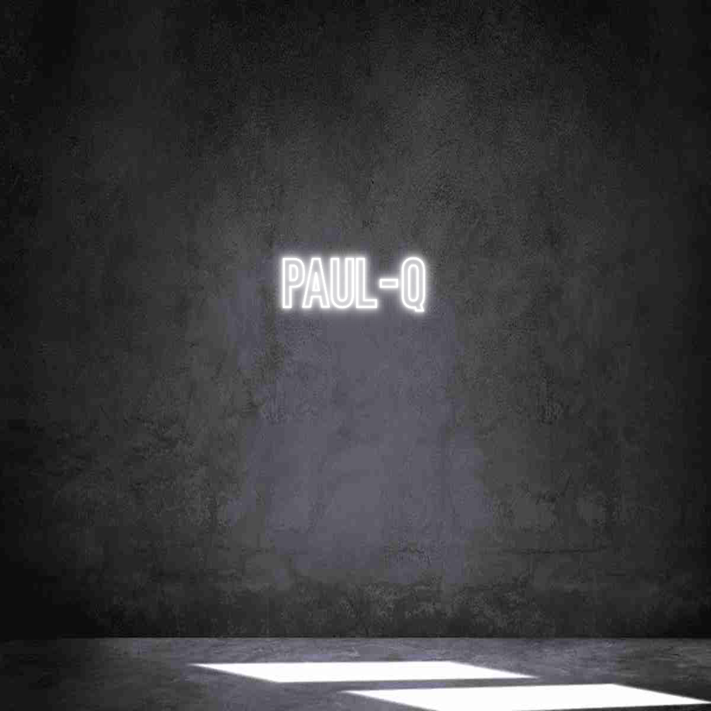Neon personalizado: Paul-Q