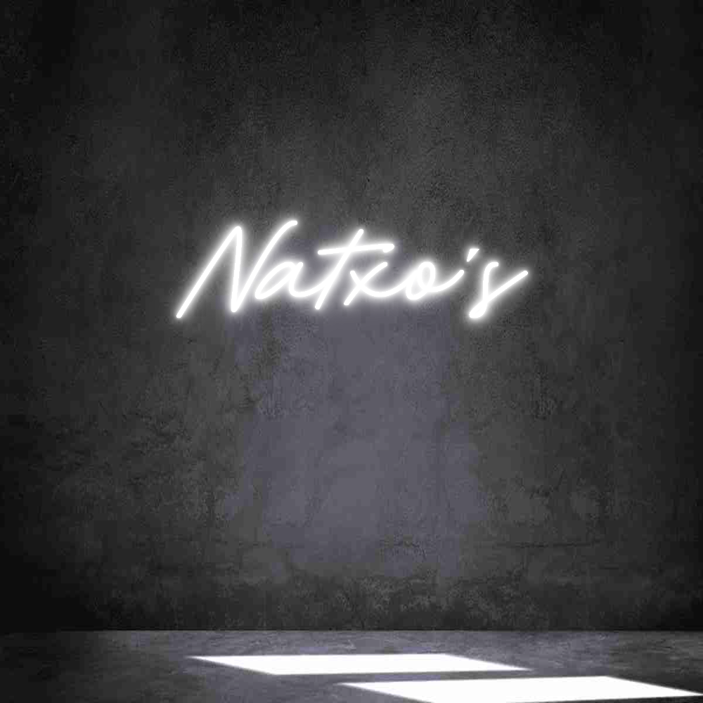 Neon personalizado: Natxo´s