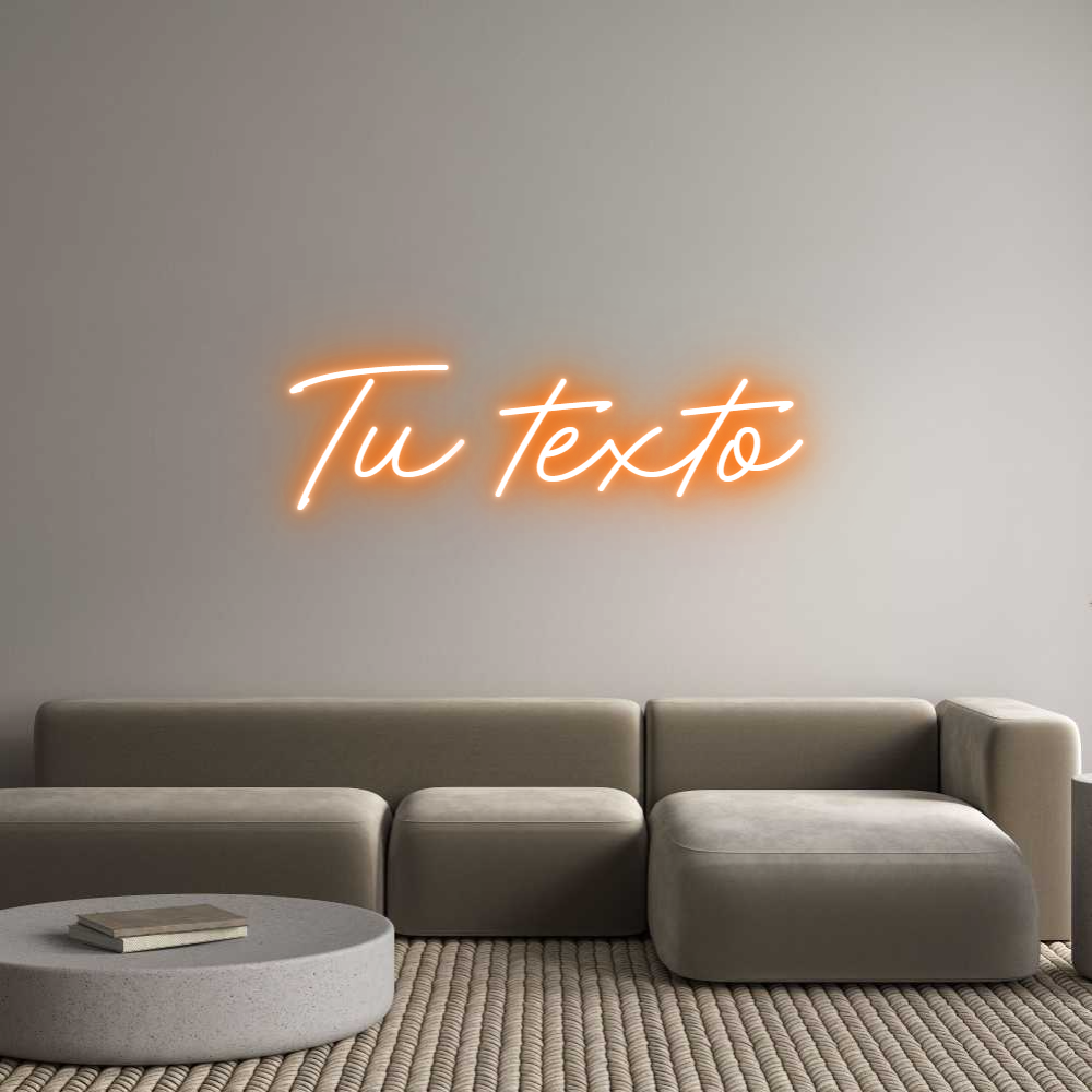 Neon personalizado: Tu texto