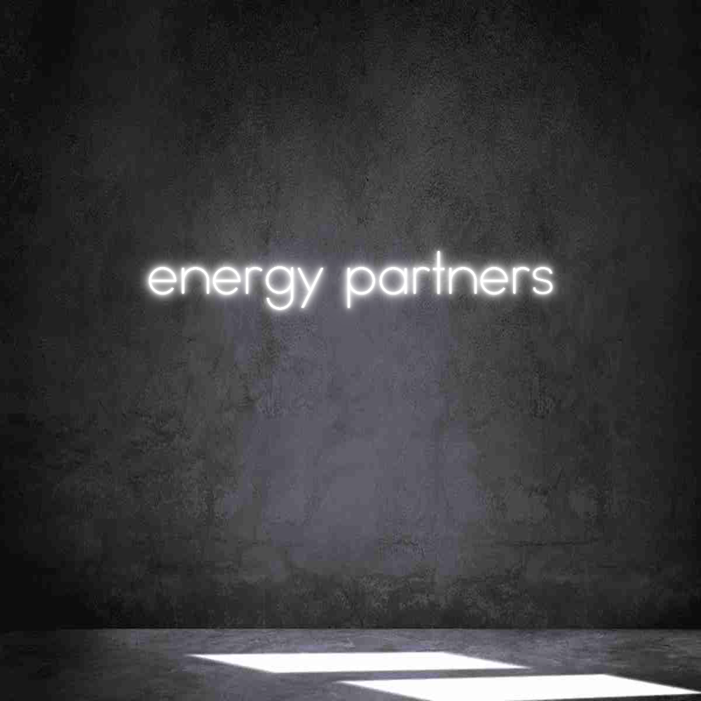 Neon personalizado: energy partners