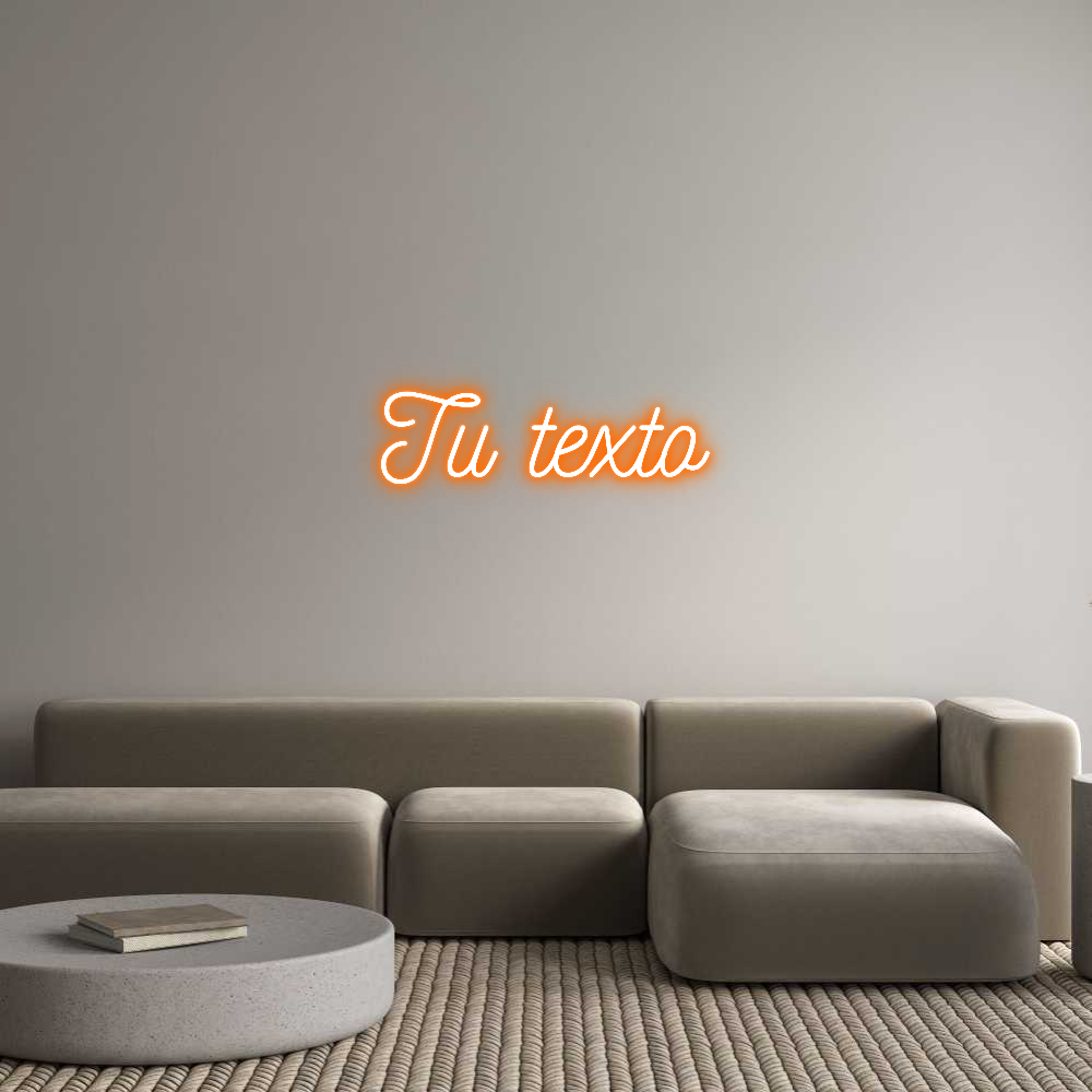 Neon personalizado: Tu texto