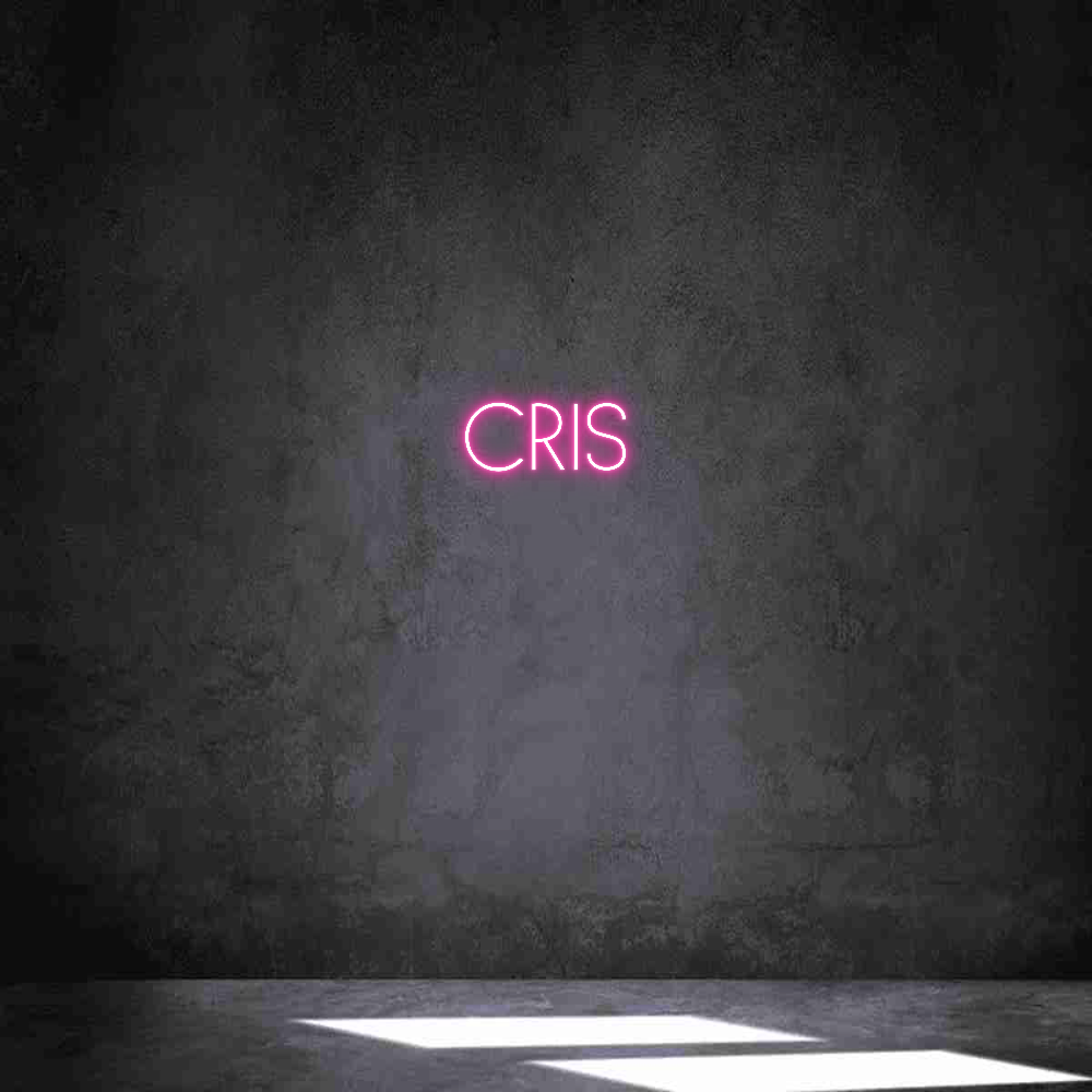 Neon personalizado: CRIS