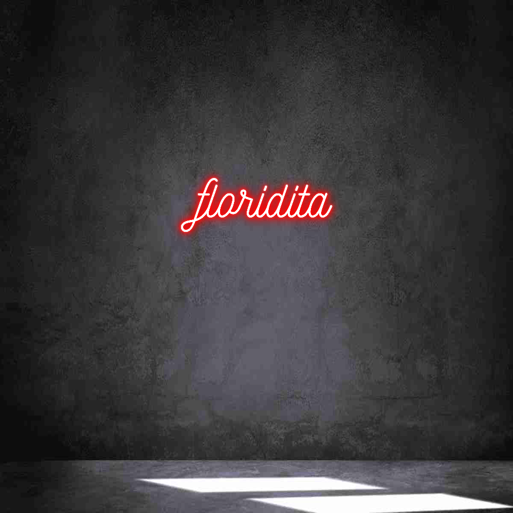 Neon personalizado: floridita