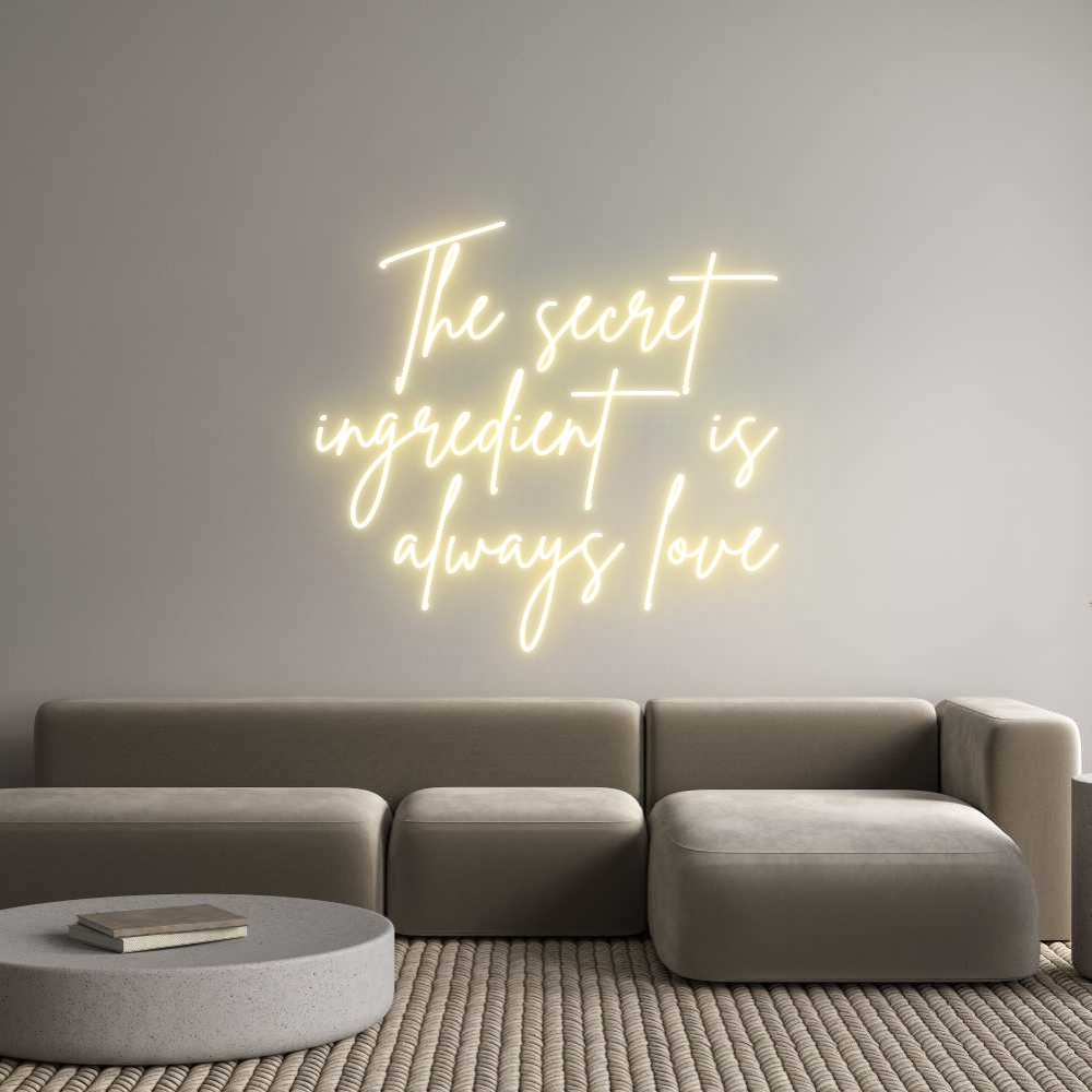 Neon personalizado: The secret
i...