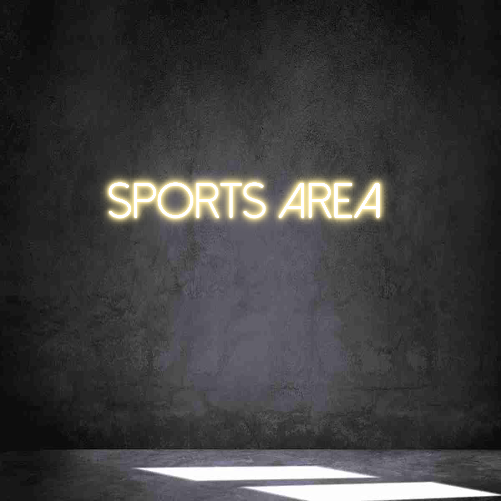 Neon personalizado: SPORTS AREA