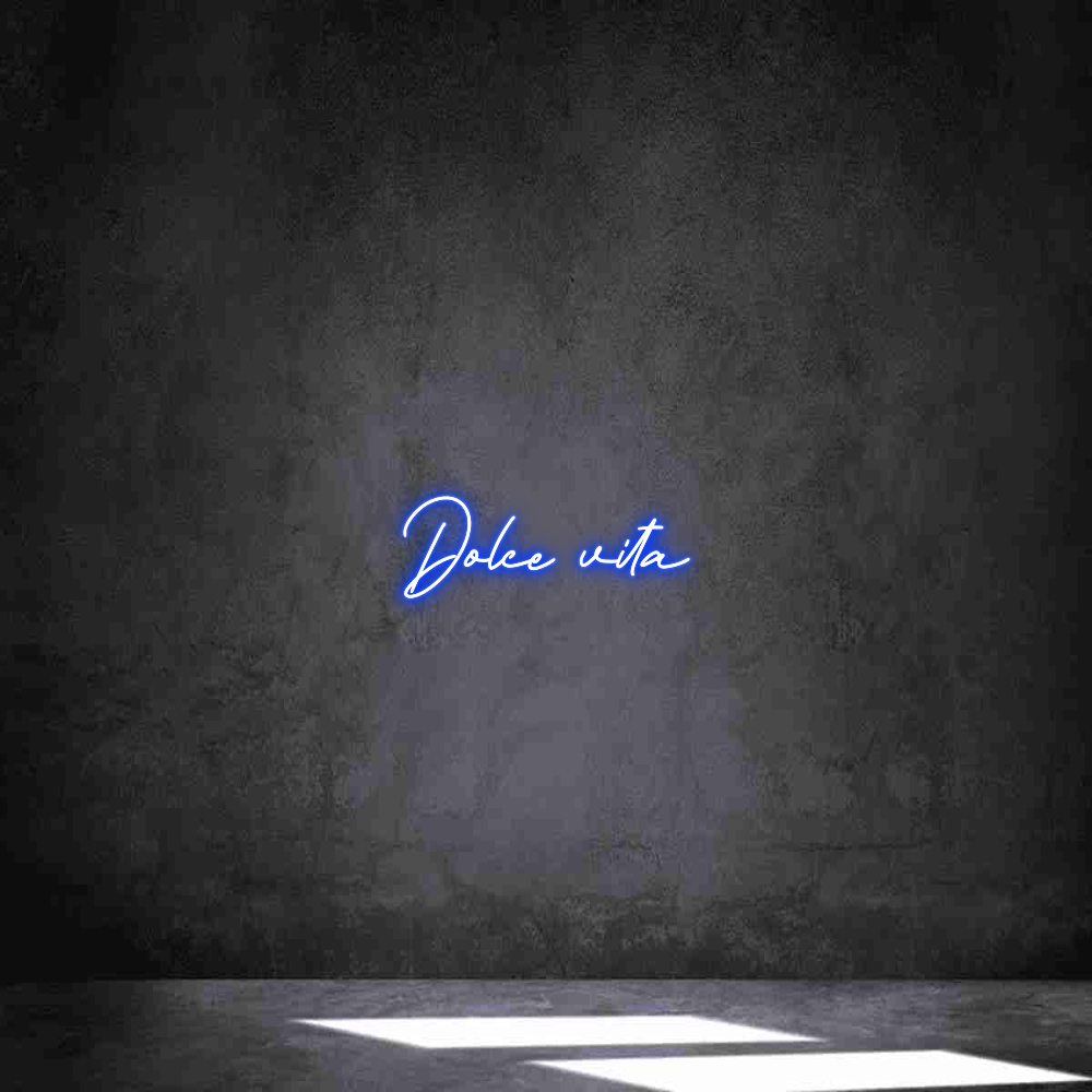 Neon personalizado: Dolce vita