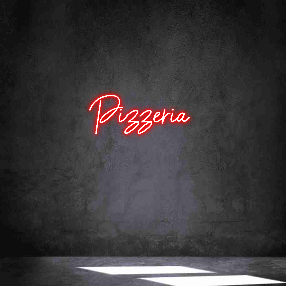 Neon personalizado: Pizzería