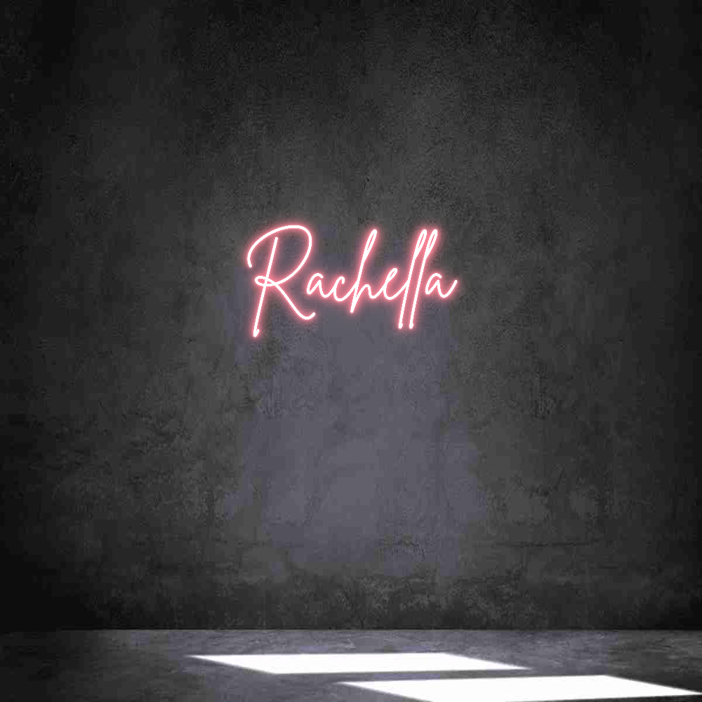 Neon personalizado: Rachella