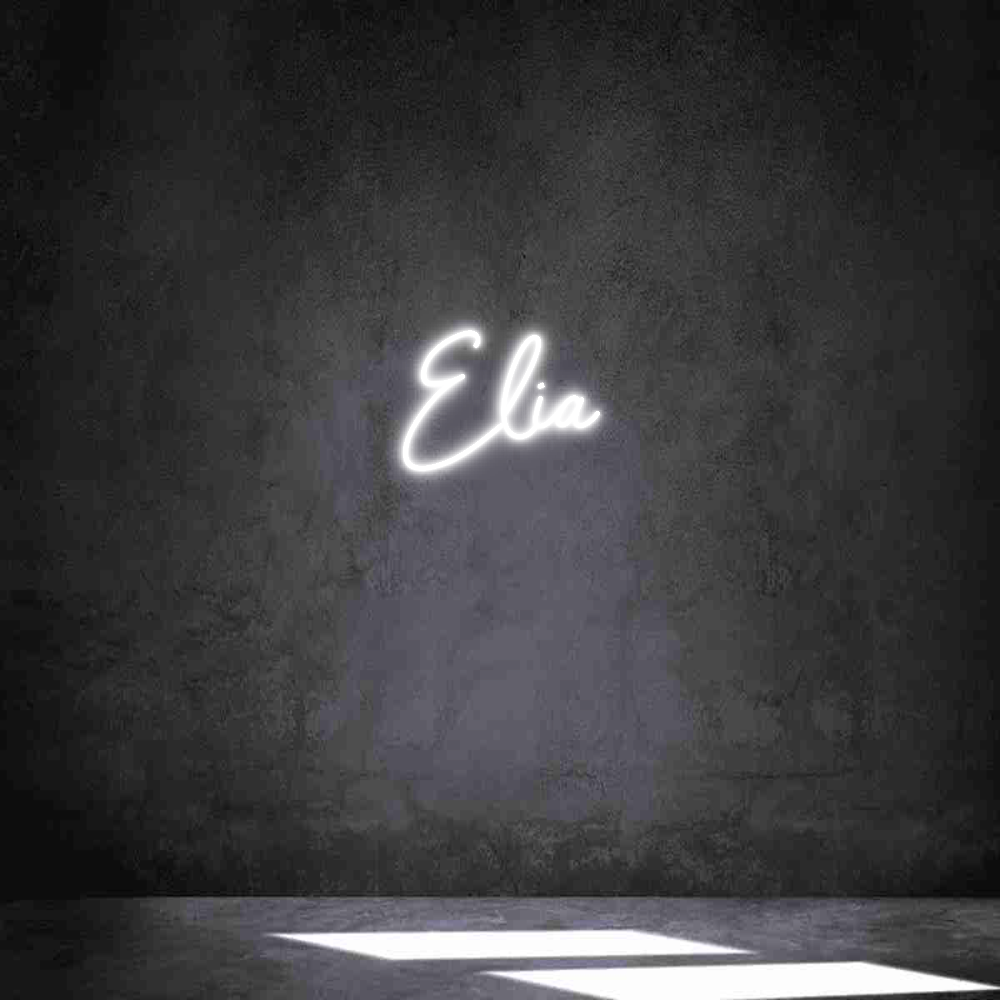 Neon personalizado: Èlia