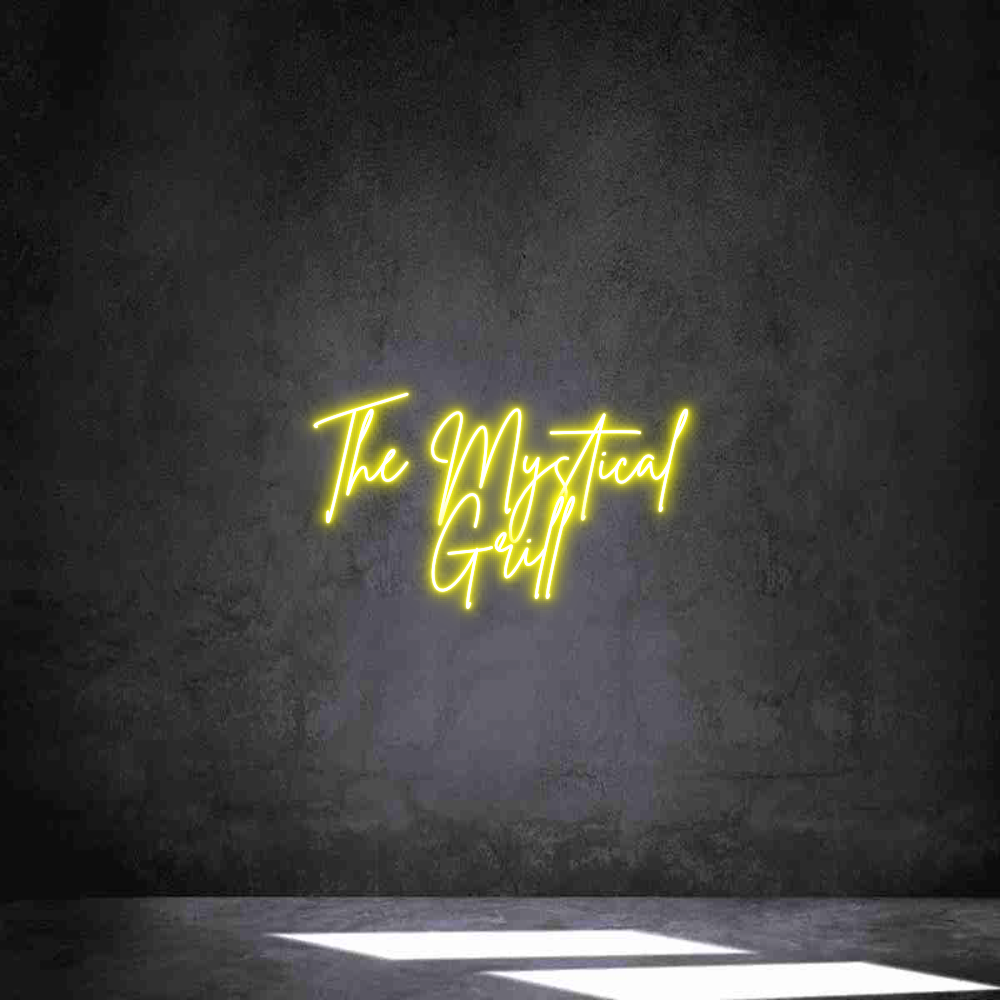 Neon personalizado: The Mystical...