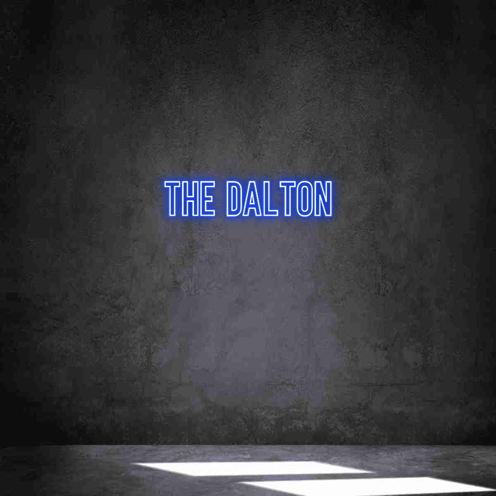 Neon personalizado: the Dalton